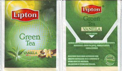 Lipton Australia Green Tea Vanilla