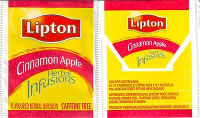 Lipton MI7964 Herbal Infusions Cinnamon Apple