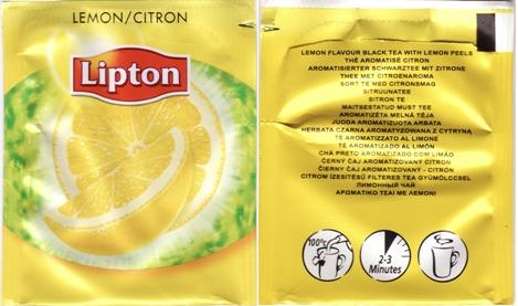 Lipton N Lemon Tea 1 Foil