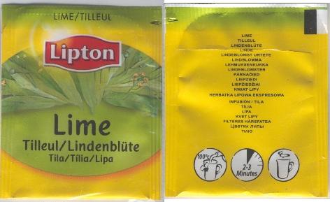 Lipton N Lime Tea Foil