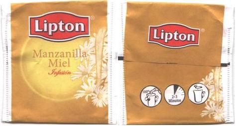 Lipton N Manzanilla Miel Infusion