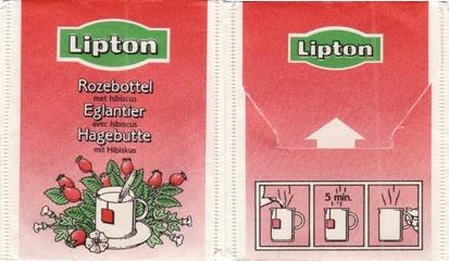 Lipton N Rozebottel Met Hibiscus