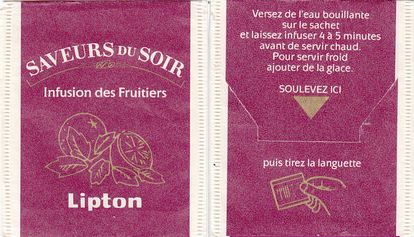 Lipton N Saveurs Du Soir Infusion Des Fruitiers 2