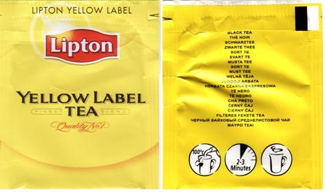 Lipton N Yellow Label Tea Foil 1