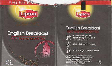 Lipton Stjl English Breakfast