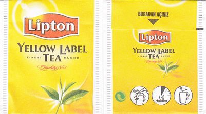 Lipton Turk Yellow Label Tea Buradan Aciniz Black