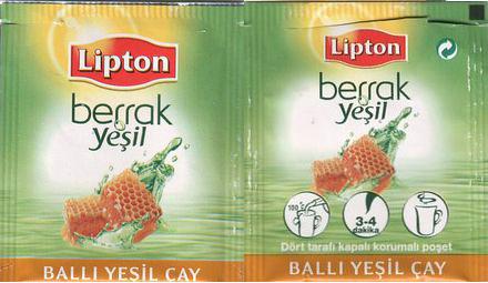 Lipton Turkey Berrak Yesil Balli Yesil Cay