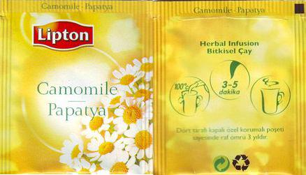 Lipton Turkey Camomile Papatya 2