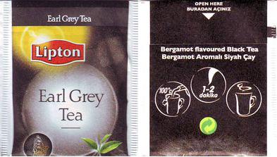 Lipton Turkey Earl Grey Tea Paper