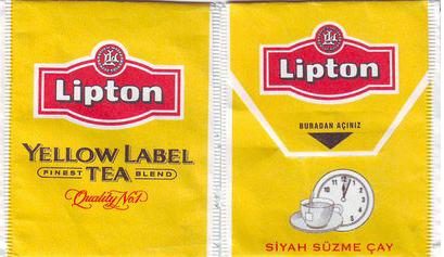 Lipton Turkey Yellow Label Paper 1