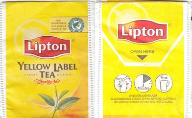 Lipton Yellow Label Tea New Zealand