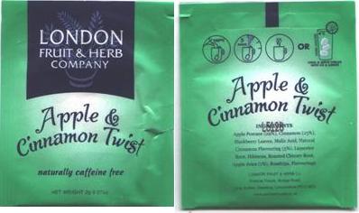 London Apple & Cinnamon Twist Premierfoods