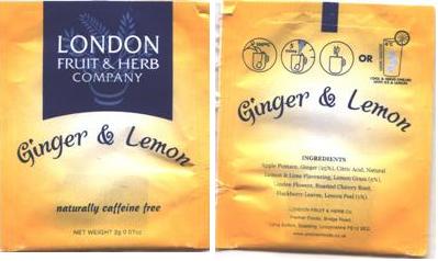 London Ginger & Lemon Premierfoods