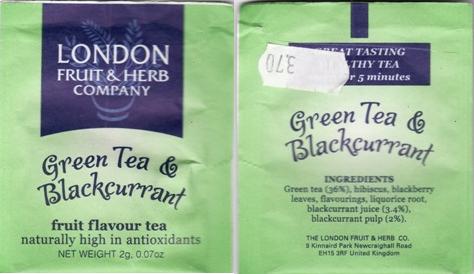 London Green Tea & Blackcurrant Matt