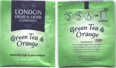 London Green Tea & Orange Premierfoods