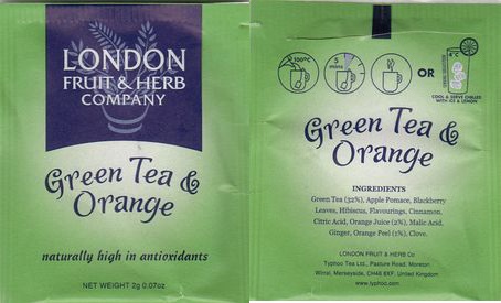 London Green Tea & Orange Typhoo