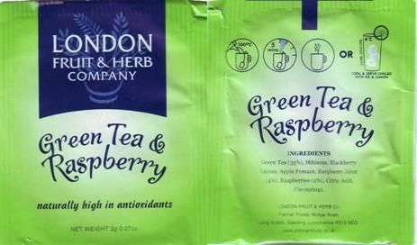 London Green Tea & Raspberry Premierfoods