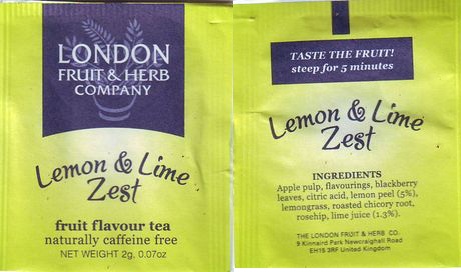 London Lemon & Lime Zest Matt