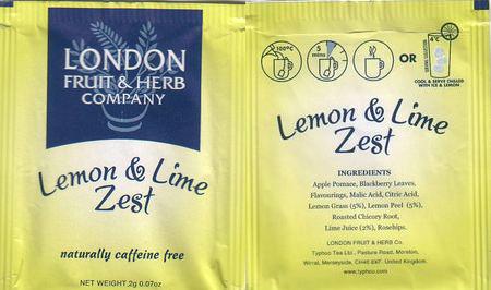 London Lemon & Lime Zest Typhoo