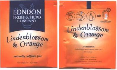 London Lindenblossom Orange Premierfoods