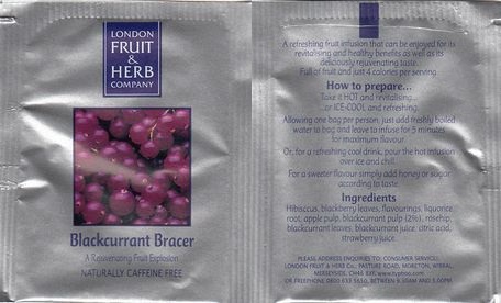 London Silver Blackcurrant Bracer