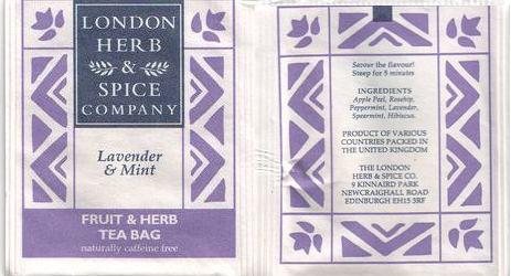 London Spice Lavender & Mint