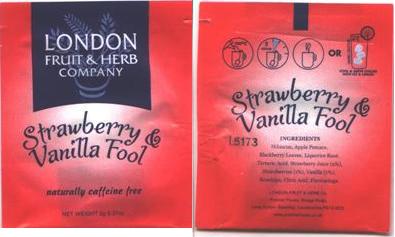 London Strawberry & Vanilla Fool Premierfoods