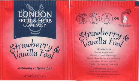 London Strawberry & Vanilla Fool Typhoo