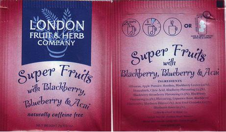 London Super Fruits With Blackberry Blueberry & Acai