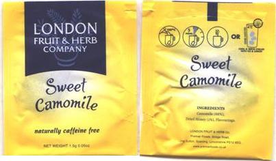 London Sweet Camomile Premierfoods