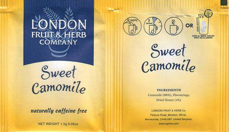 London Sweet Camomile Typhoo Merseyside