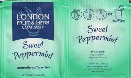 London Sweet Peppermint Typhoo Merseyside