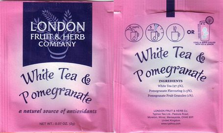 London White Tea & Pomegranate Typhoo