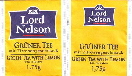 Lord Nelson 01213588 Grüner Tee Mit Zitronengeschmack