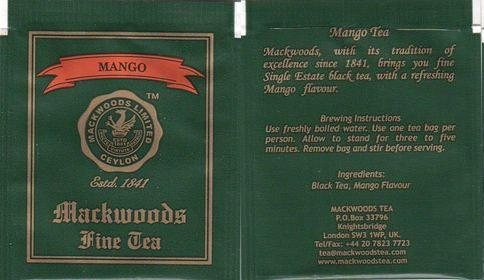 Mackwoods Mango No Flap