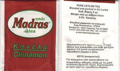 Madras Tea Cinnamon