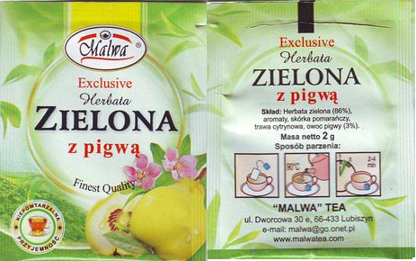 Malwa Exclusive Herbata Zielona Z Piqwa