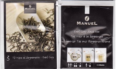 Manuel 03 Té Nero Al Bergamotto Earl Grey White