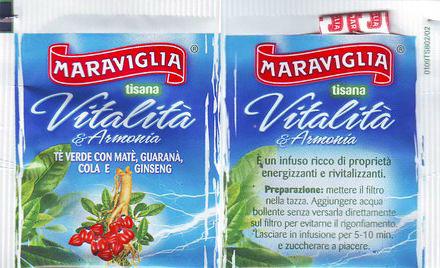 Maraviglia 0109TS802 02 Tisana Vitalita & Armonia