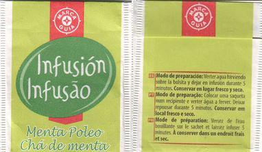 Marca Guia Infusion Menta Poleo