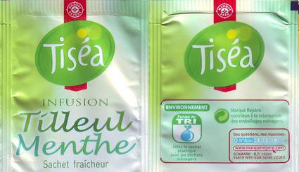 Marque Repere Tisea Infusion Tilleul Menthe