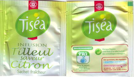 Marque Repere Tisea Infusion Tilleul Saveur Citron