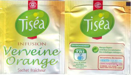 Marque Repere Tisea Infusion Verveine Orange