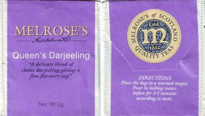 Melroses Queens Darjeeling