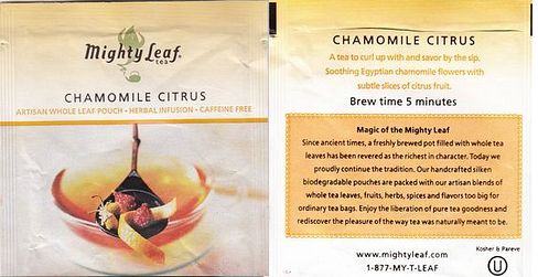 Mighty Leaf Chamomile Citrus 2