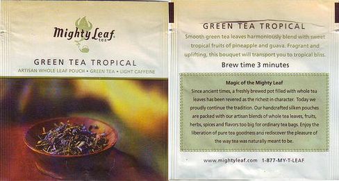 Mighty Leaf Green Tea Tropical