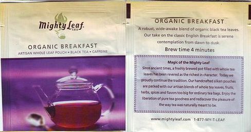 Mighty Leaf Organic Breakfast