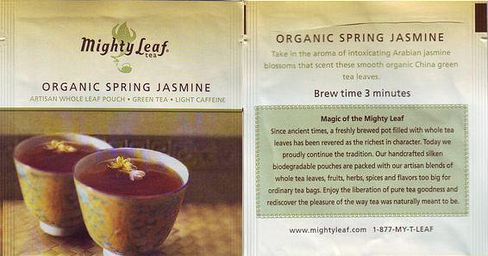 Mighty Leaf Organic Spring Jasmine