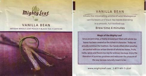 Mighty Leaf Vanilla Bean