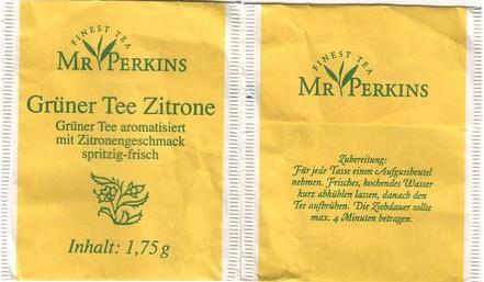 Mr. Perkins 01215342 Grüner Tee Zitrone